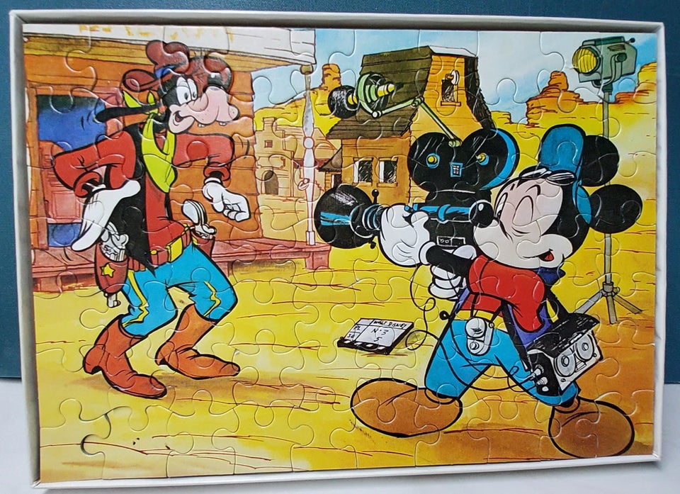 Legetøj, 8 retro Disney puslespil