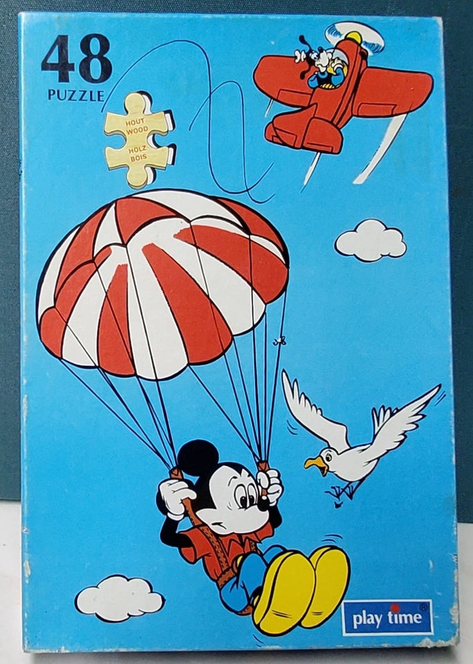 Legetøj, 8 retro Disney puslespil