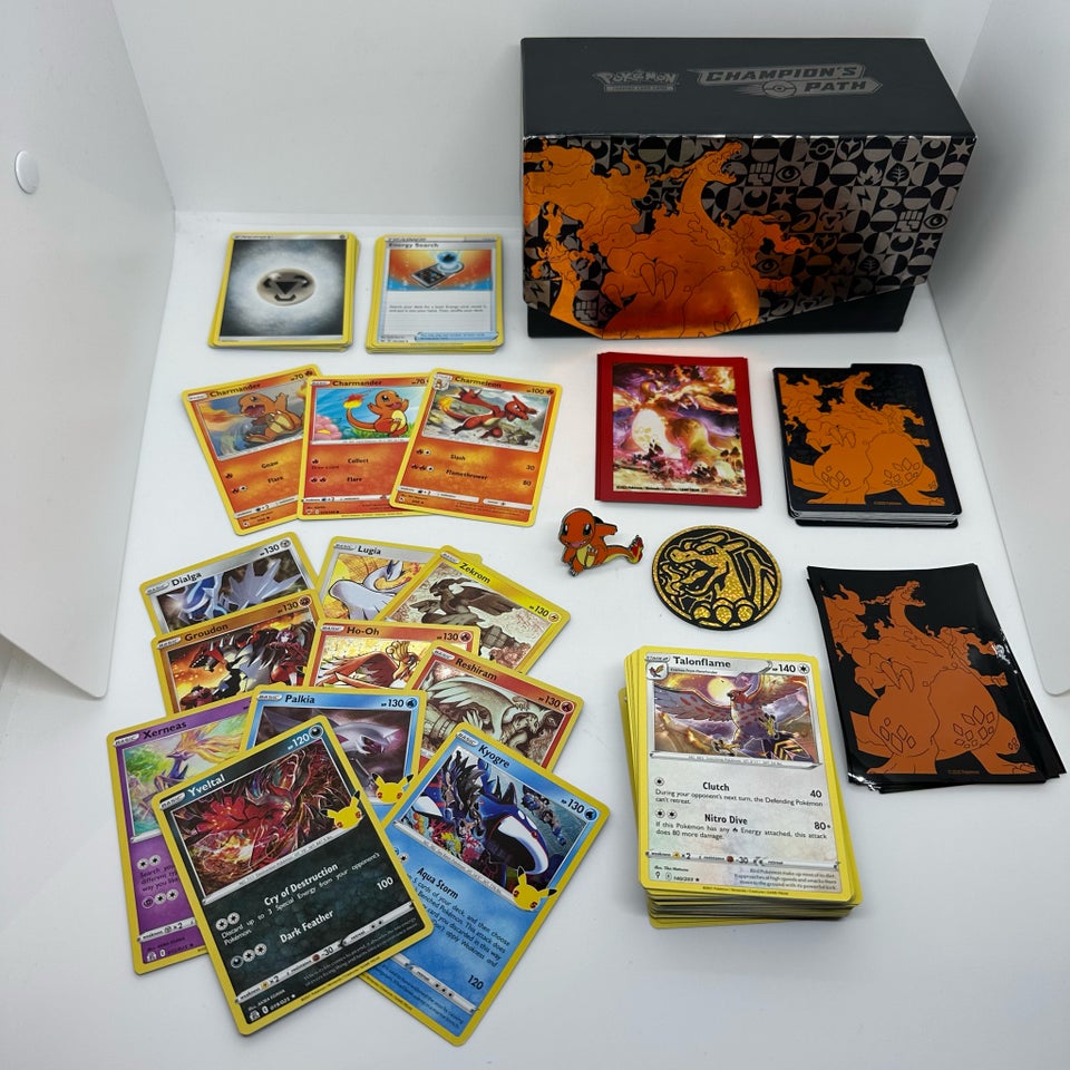 Samlekort, Sej charizard box med