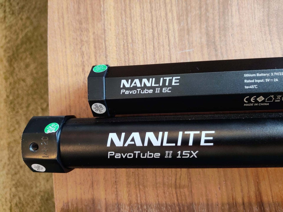 Pavotube, Nanlite, II 15x