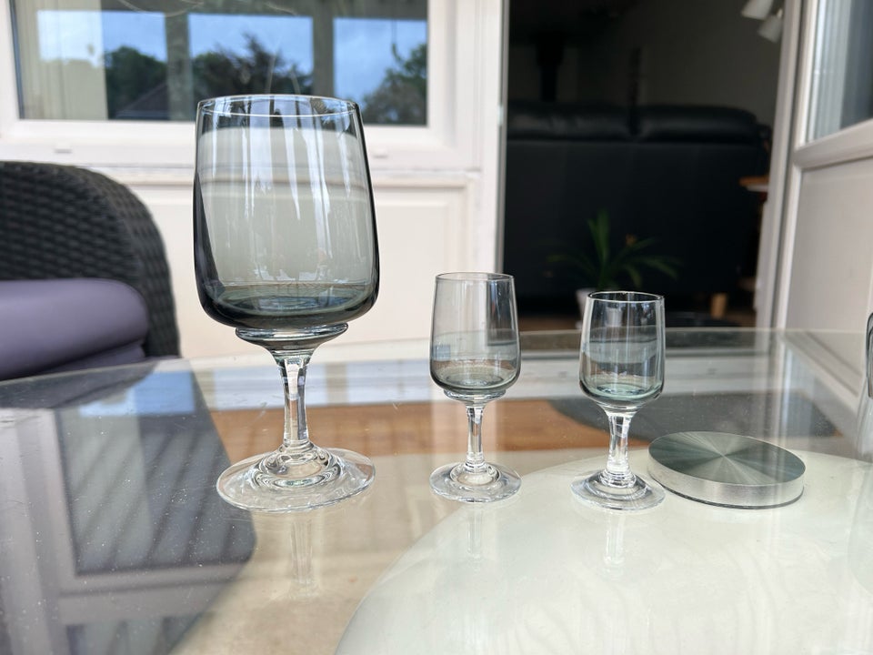 Glas Øl og snapseglas Holmegård