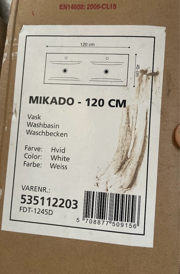 Dobbelt håndvask, Mikado