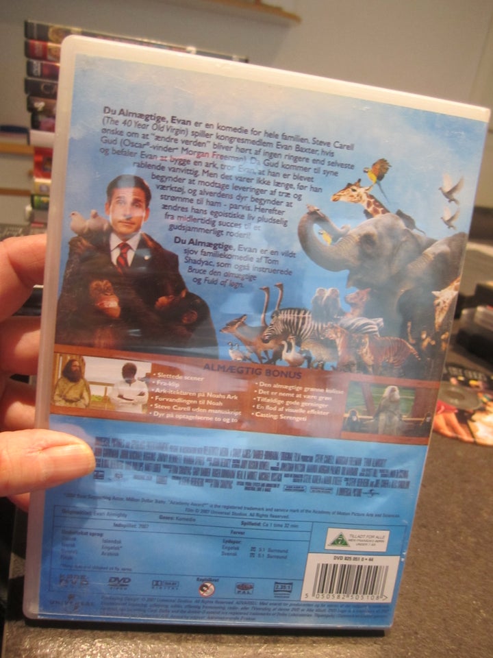 Du almægtoge, DVD, komedie