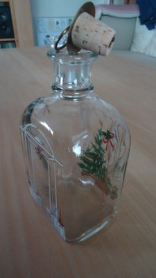 Glas Juleflaske Holmegaard