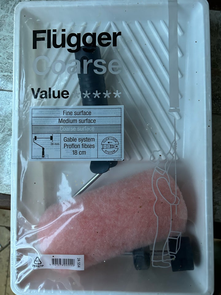 Maler rulle, Flugger