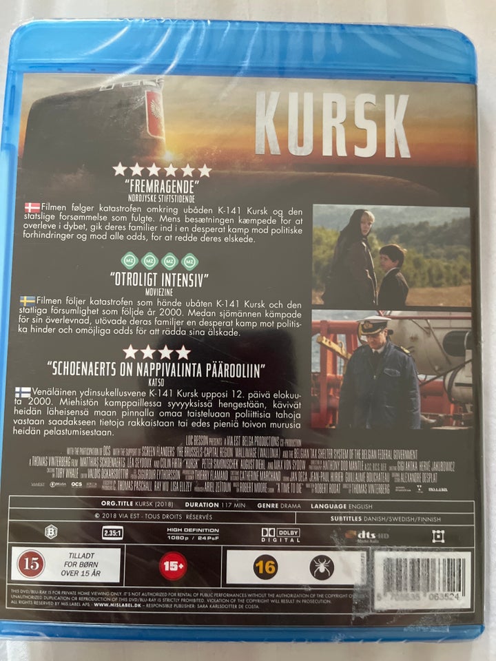 Kursk , Blu-ray, drama