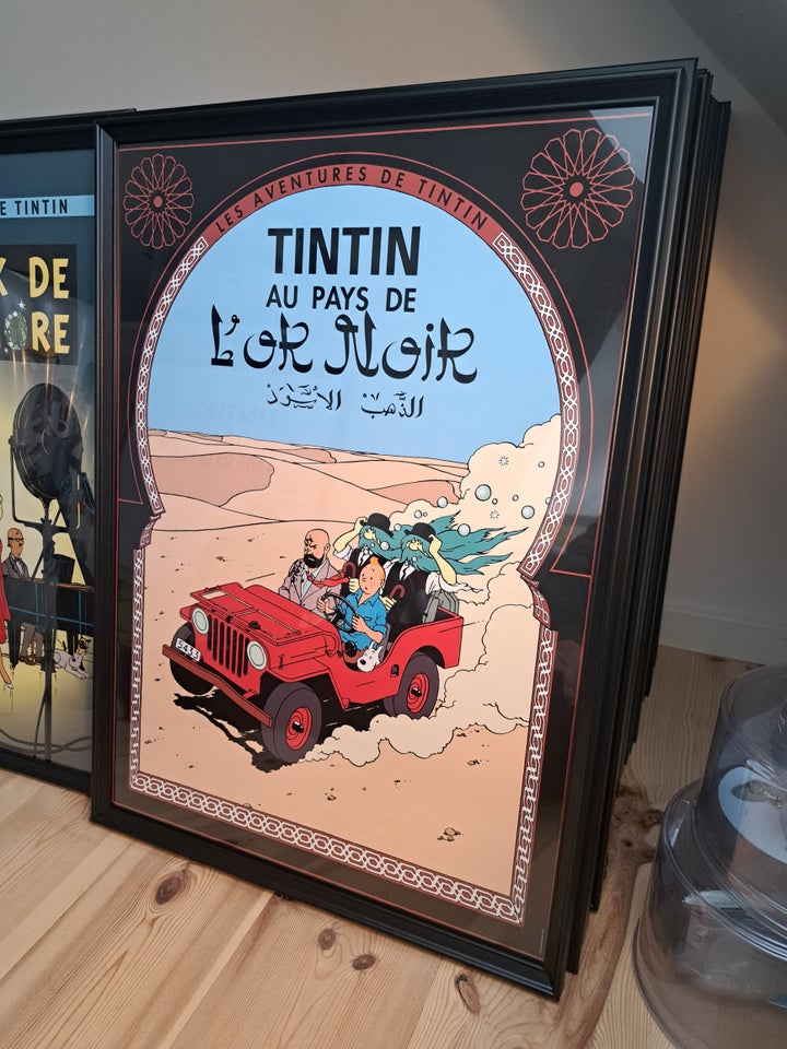 Nye originale Tintin Plakater i