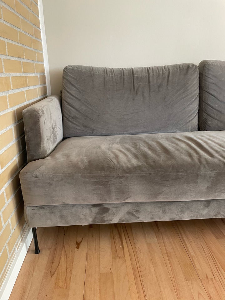 Sofa fløjl 2 pers