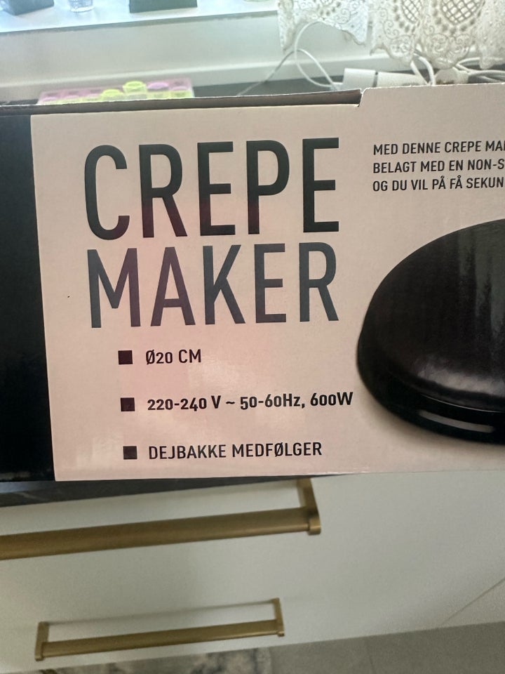 Crepe maker/ pandekage maskine