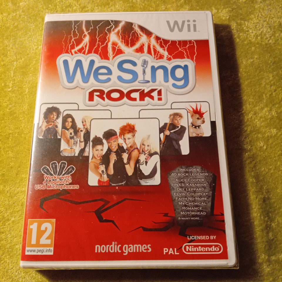 We sing Rock, Nintendo Wii