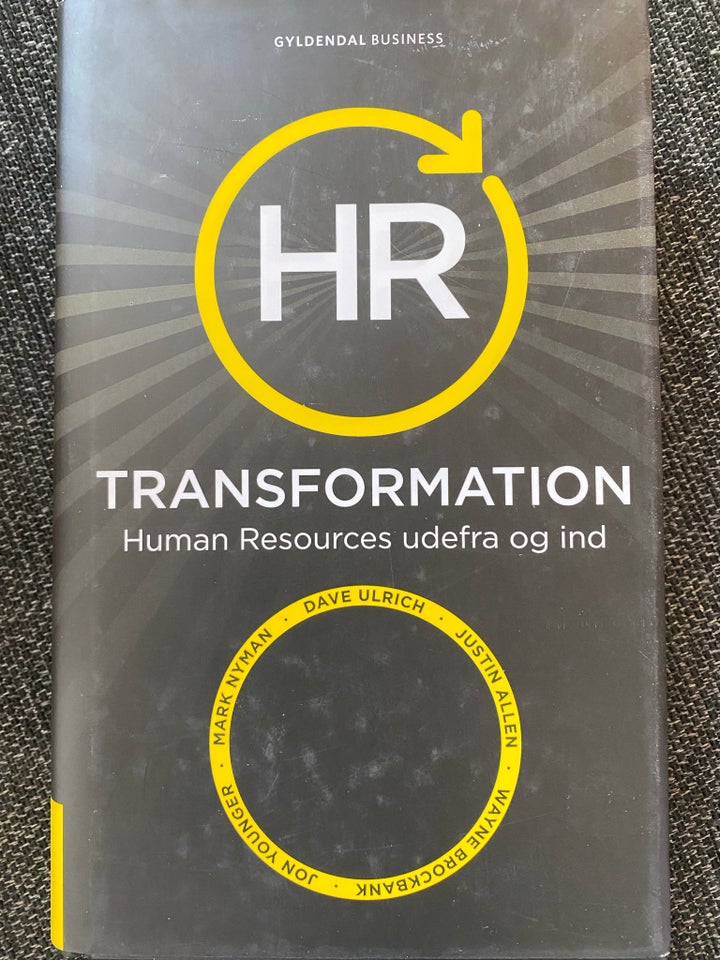 HR transformation, Dave Ulrich