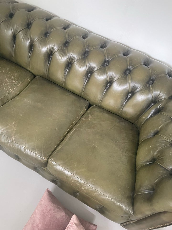 Sofa læder 3 pers