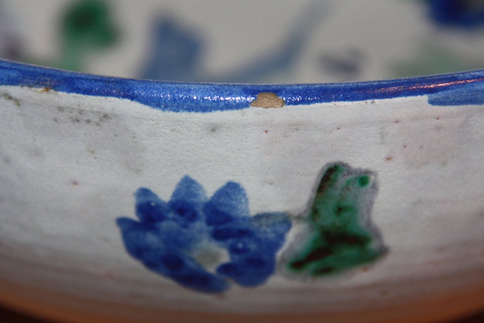 Keramik Axel Brüel skål med en fugl