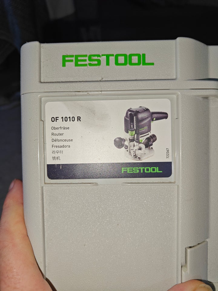 Overfræser, Festtool