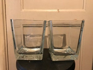 Glas Vase / Potte / Skjuler