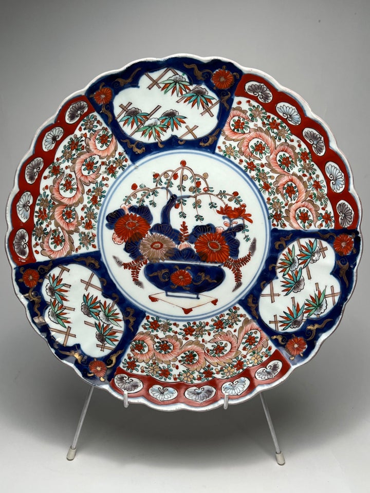 Porcelæn Fad Japansk Imari