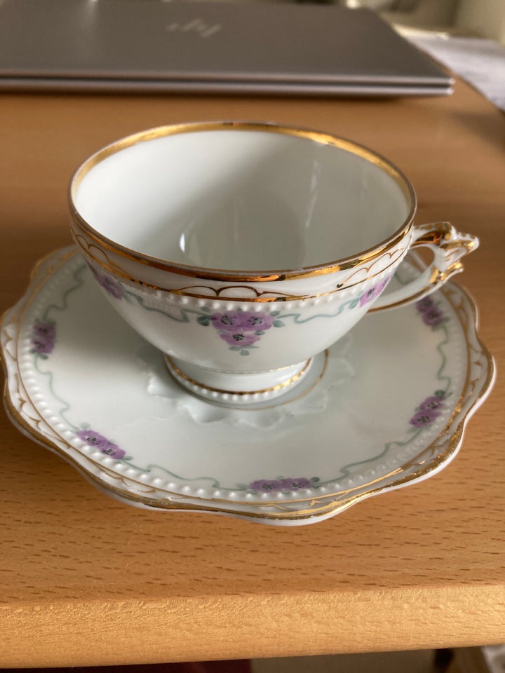 Porcelæn, Kaffekop med underkop,