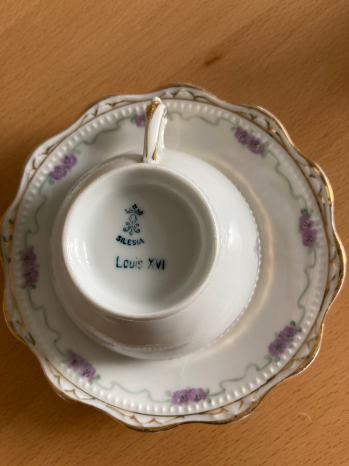 Porcelæn, Kaffekop med underkop,