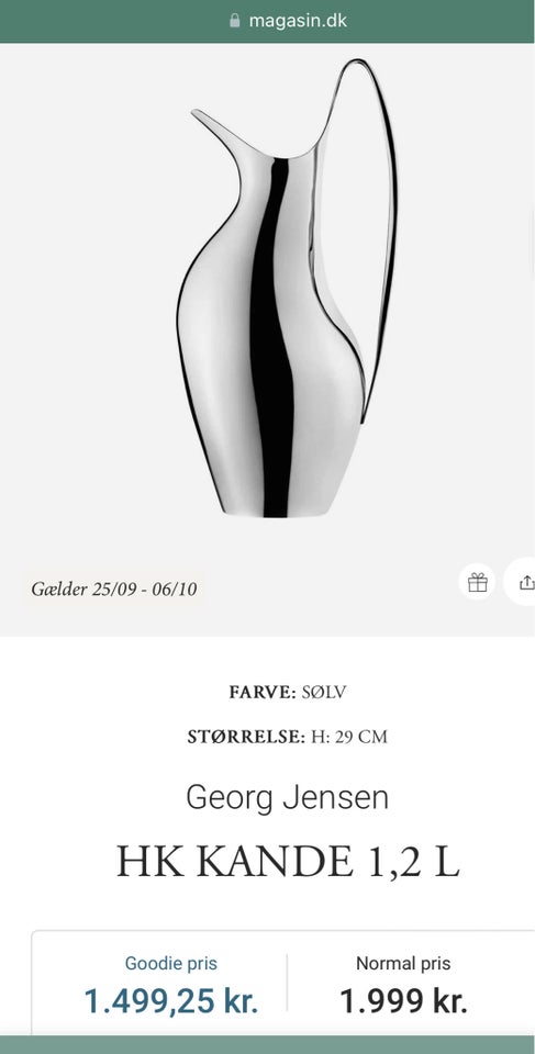 Vase, Vase, Georg Jensen