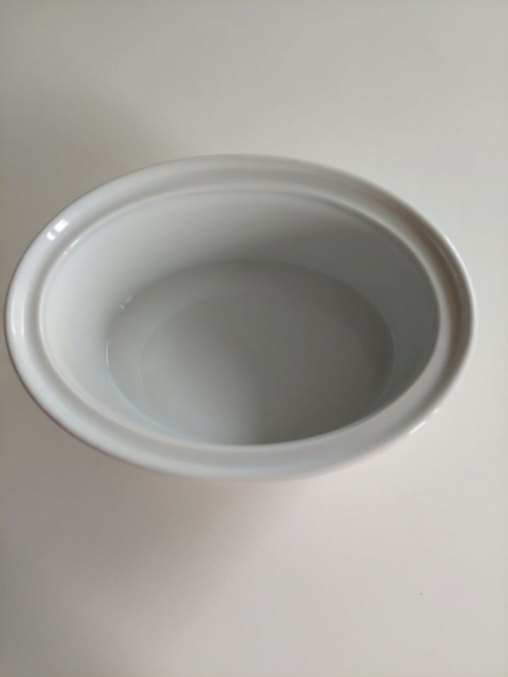Porcelæn Oval skål Pillivuyt