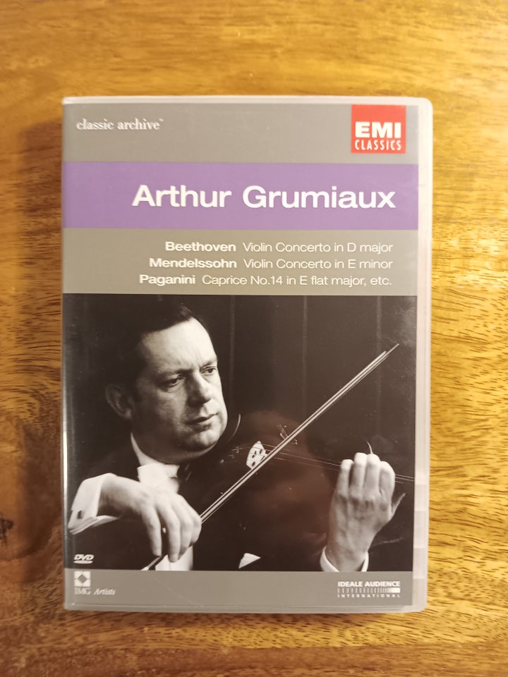 Arthur Grumiaux, DVD, andet