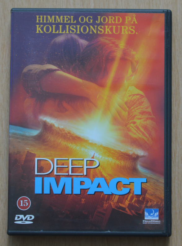 Deep Impact DVD science fiction