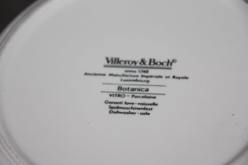 Porcelæn Villeroy  Boch Botanica