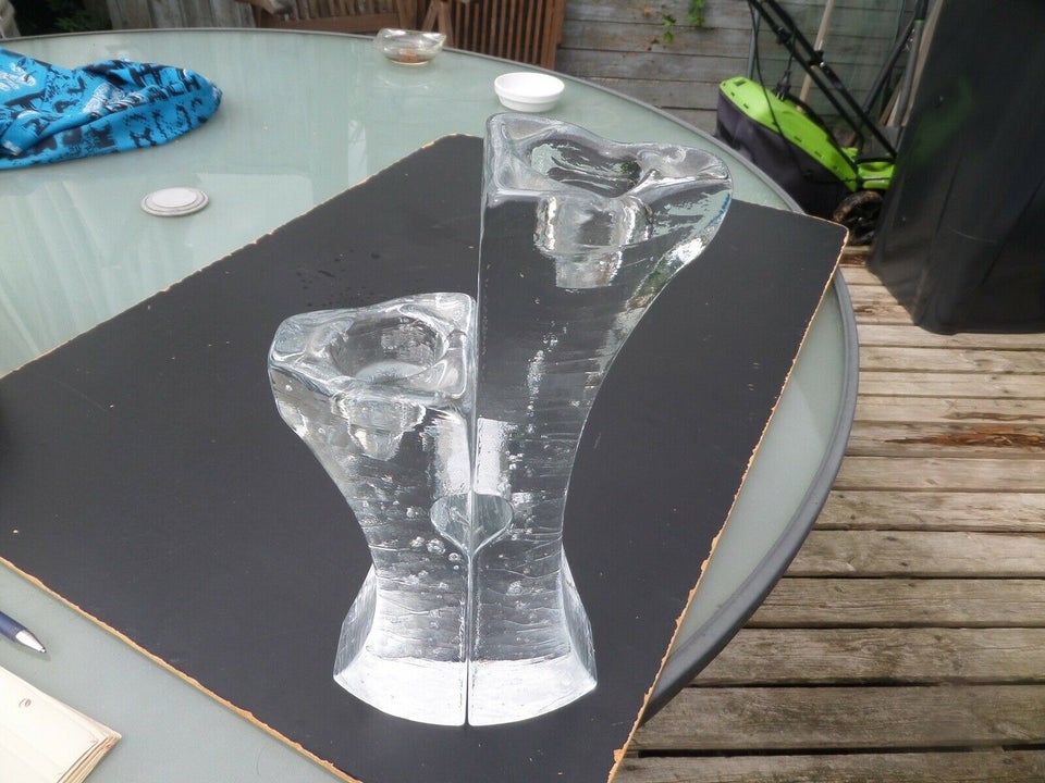 GLAS SKULPTUR quot;DET ELSKENDE PARquot;