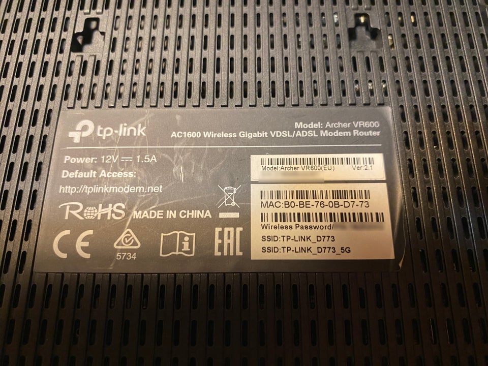 Router, wireless, tp-link