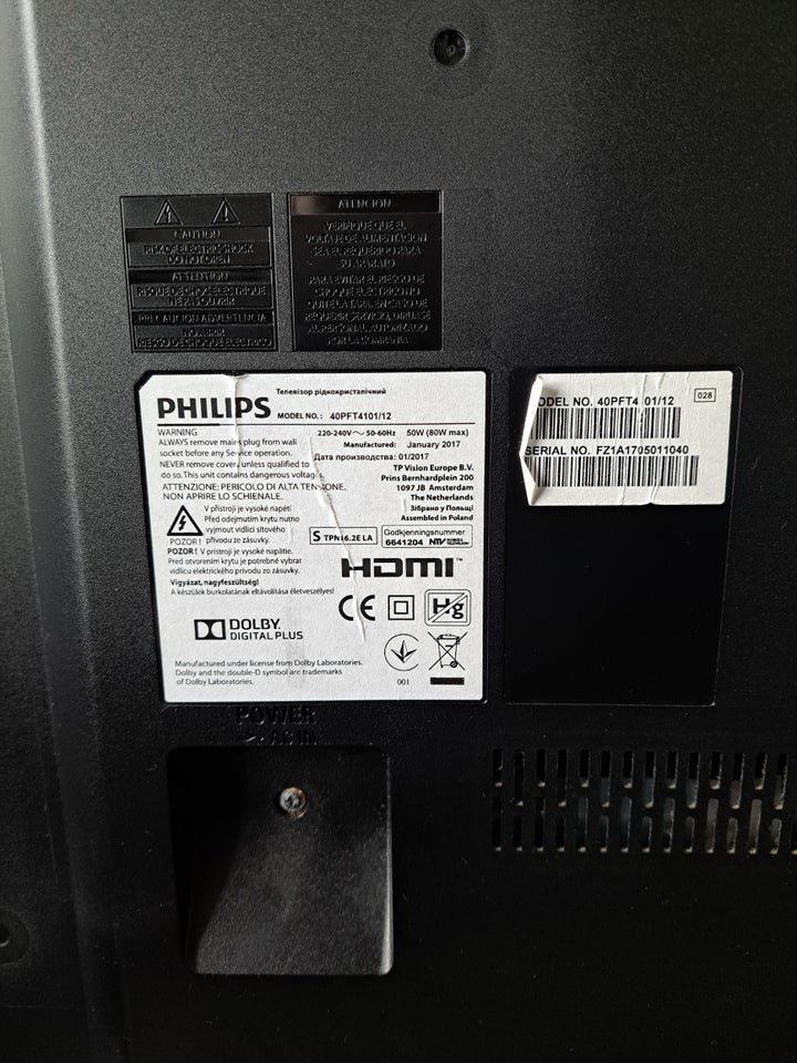 LED, Philips, 40PFT4101/12