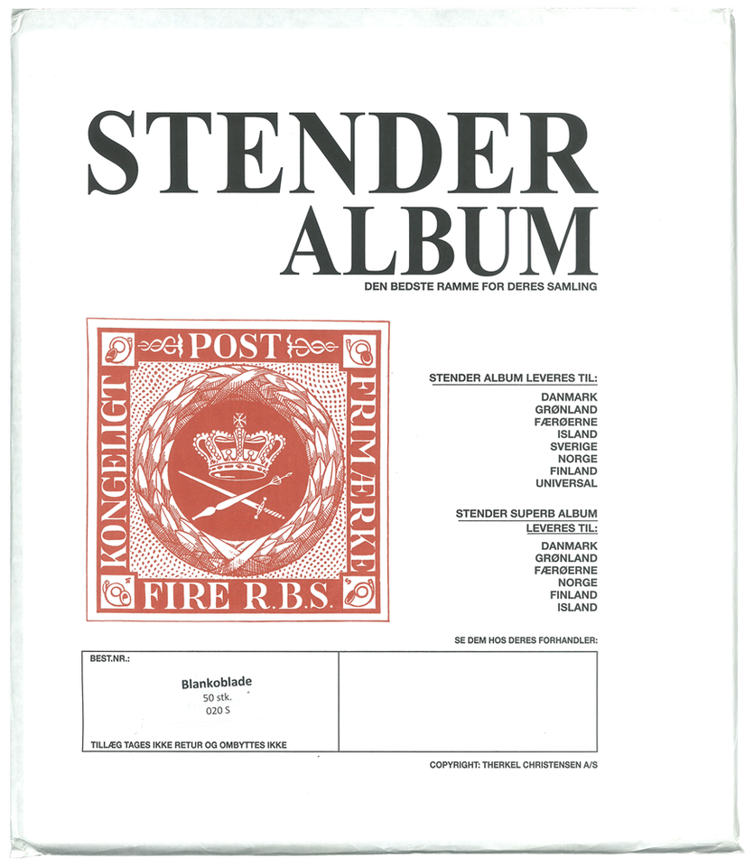 Danmark, 15 Sider til Stender album