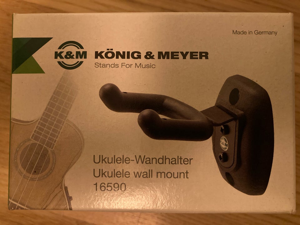 Ukulele ophæng til væg