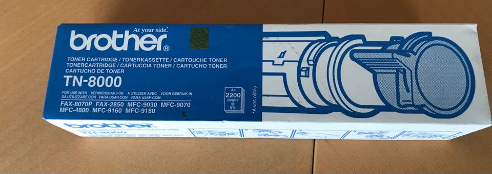 Lasertoner Brother TN-8000