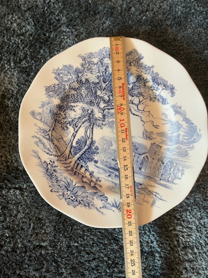 Porcelæn, 3 x tallerkener