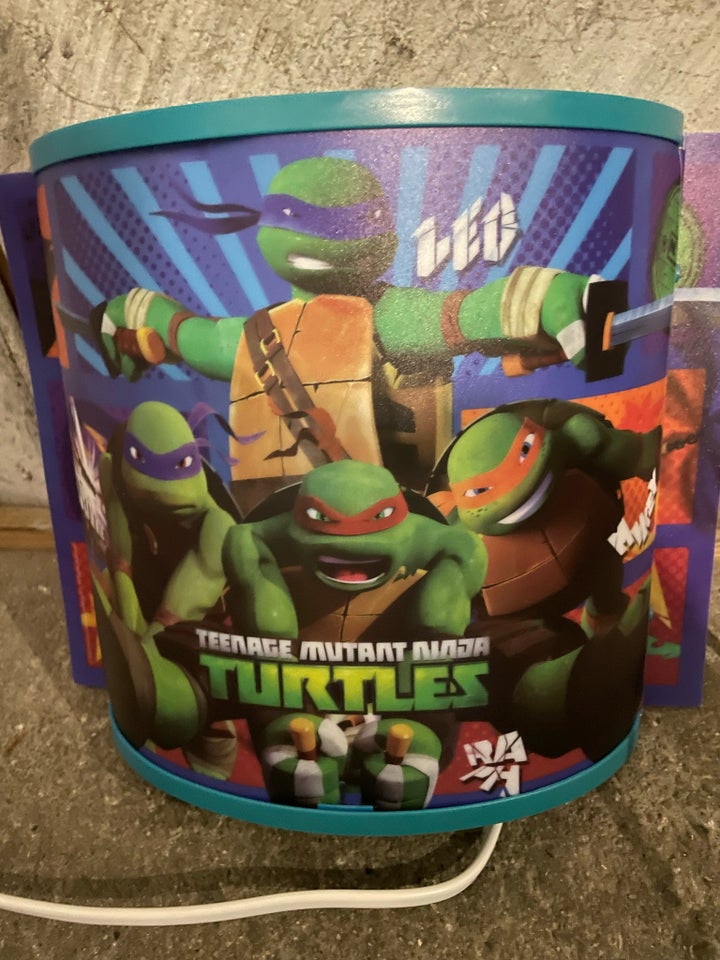 Væglampe, Ninja Turtles