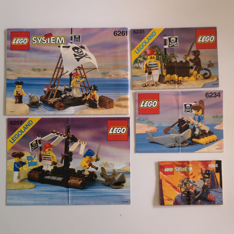 Lego Pirates, 6261 6257 6234 6235