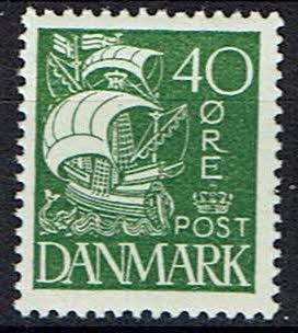 Danmark, ustemplet, bogtryk