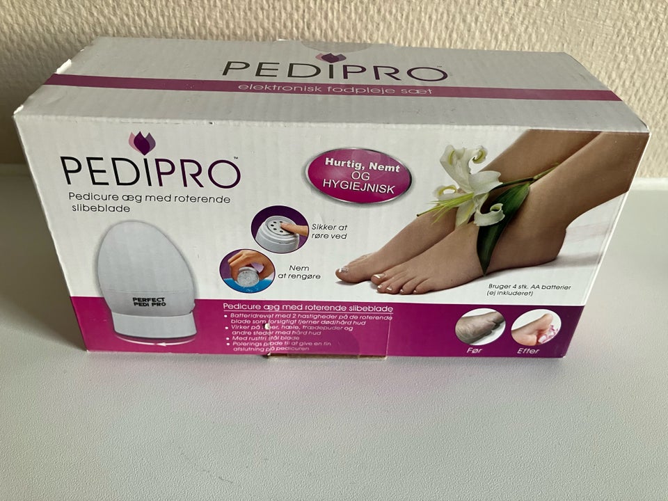 Fodpleje, Pedicure , Pedipro