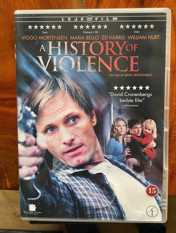 A history of violence DVD action