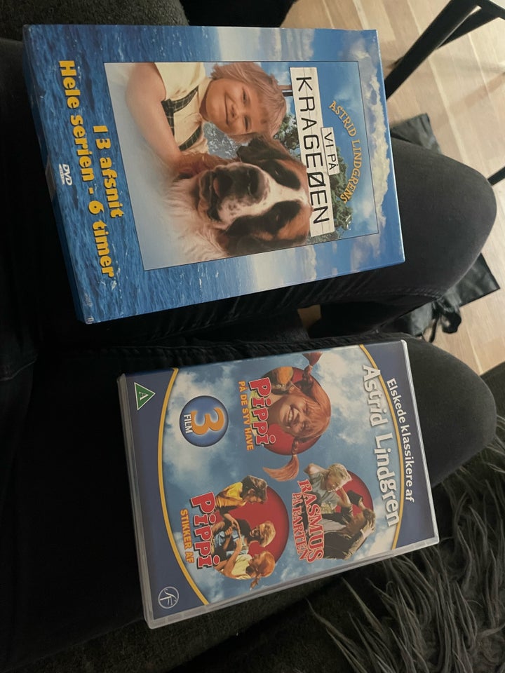 Astrid Lindgren, DVD, tegnefilm