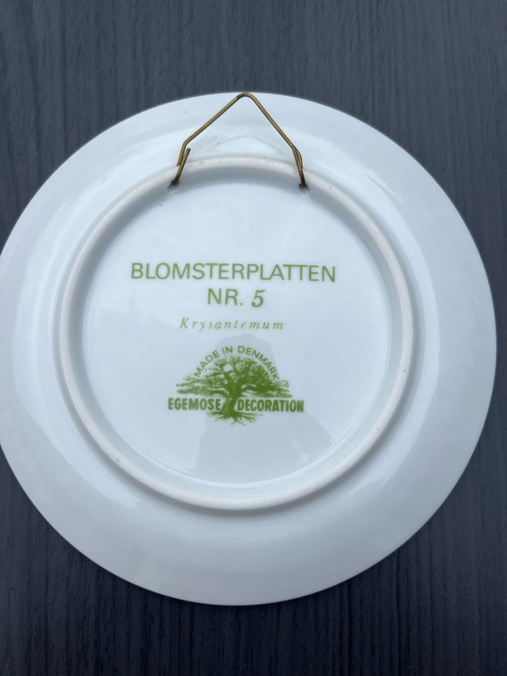 Platter, Blomsterplatten nr 5