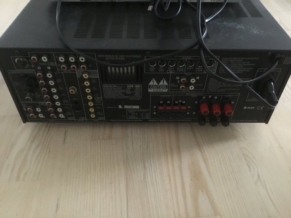 Forstærkersæt, Denon, AVR 1801