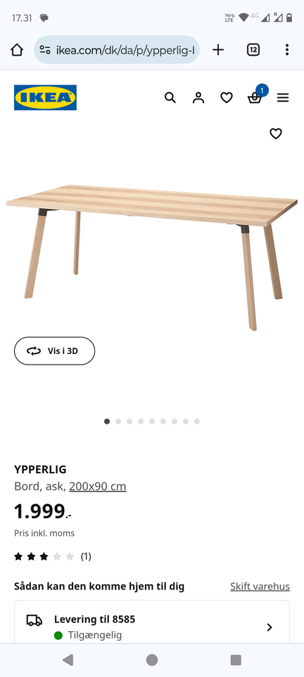 Spisebord IKEA