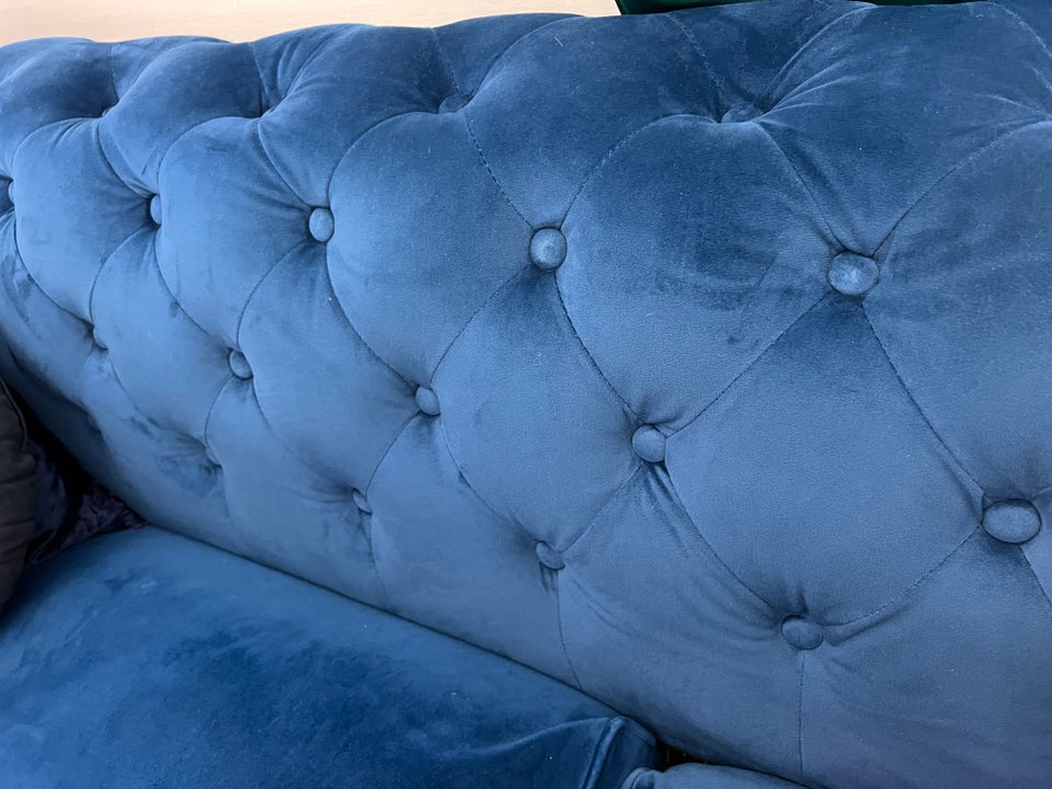 Sofa, velour, 3 pers.