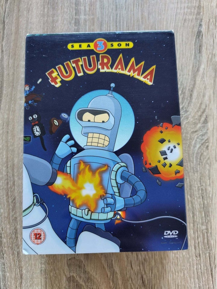 Futurama sæson 3 DVD tegnefilm