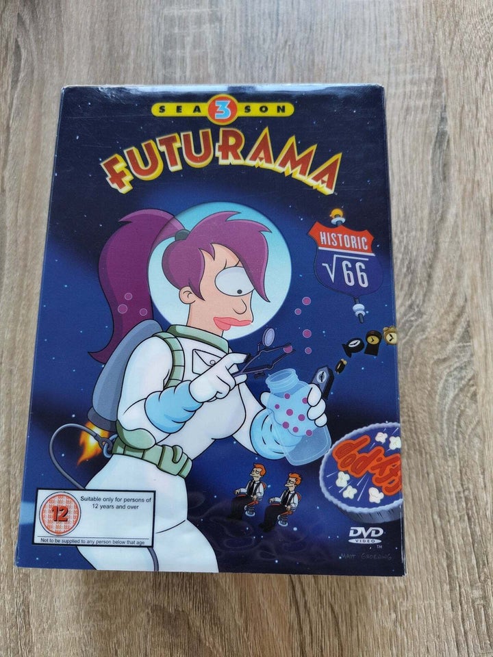 Futurama sæson 3 DVD tegnefilm