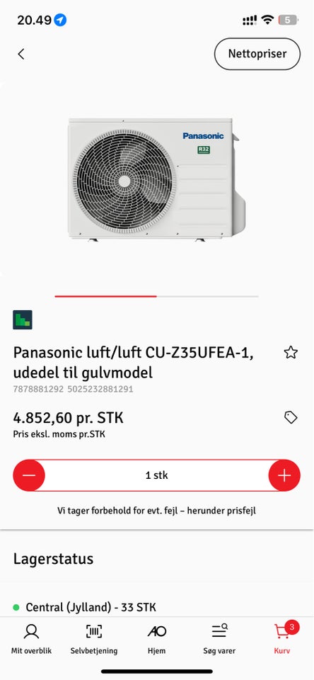 Aircondition, Panasonic