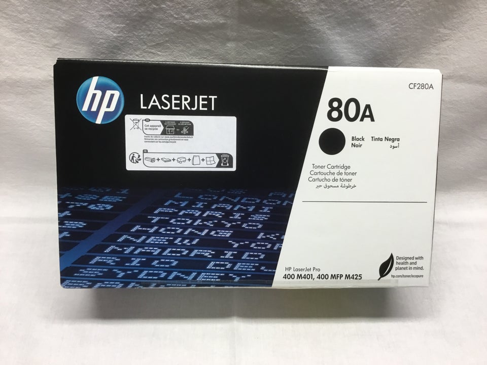 Lasertoner, HP LASERJET, 80A