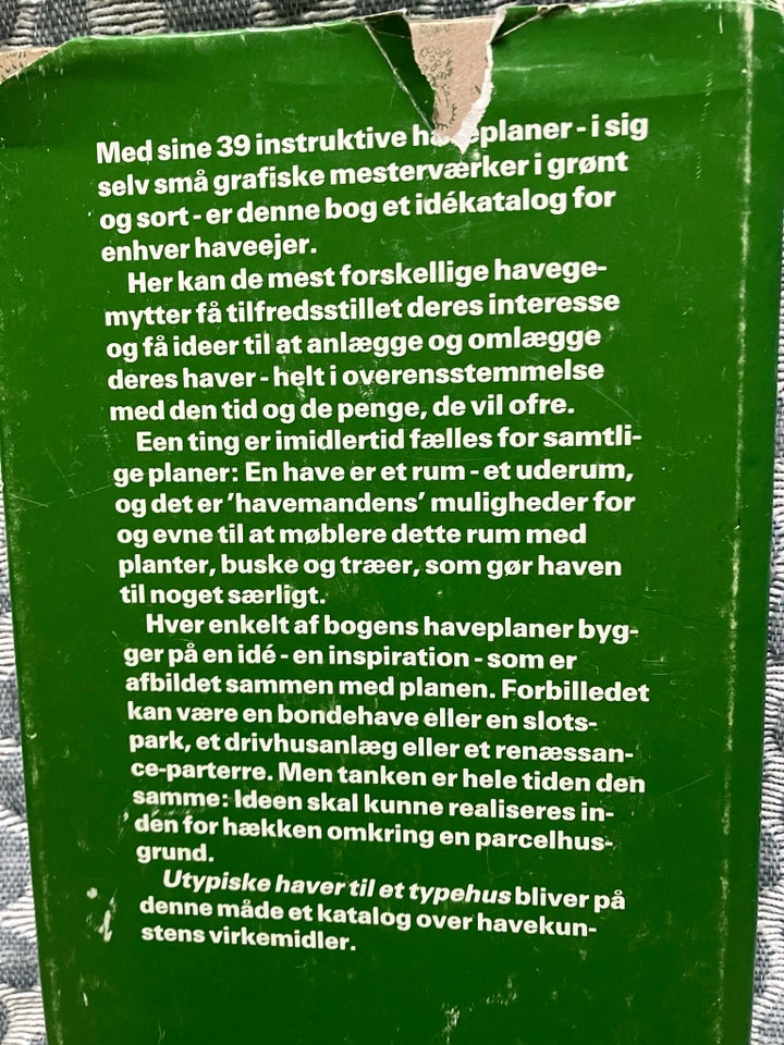 Utypiske haver til et typehus , C.