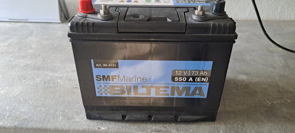 Marinebatteri.Biltema 12 v...